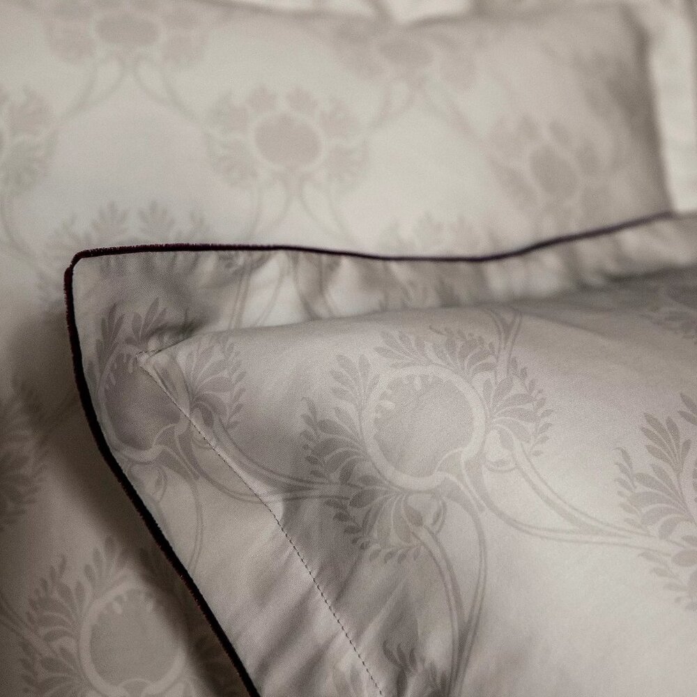 NEW Anne de Solène Merveille 300Thread Count KING Sham 22"W x 37"L Cotton Sateen